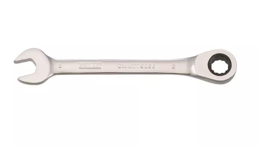 DeWalt DWMT75256OSP Metric Ratcheting Combination Wrench, 8mm