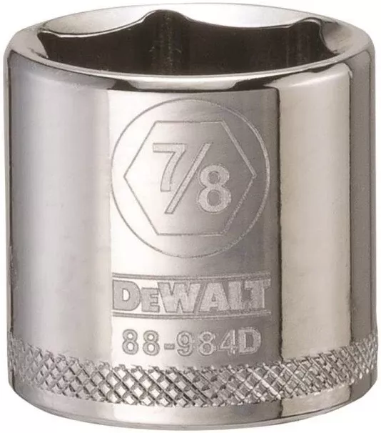 DeWalt DWMT88984OSP Fractional SAE Standard Socket, 7/8"