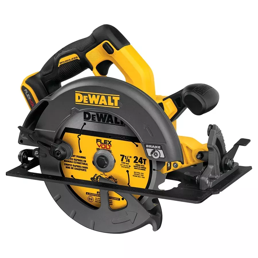 DeWalt FLEXVOLT™ 60V Max 7-1/4" Circular Saw with Brake (Bare Tool)