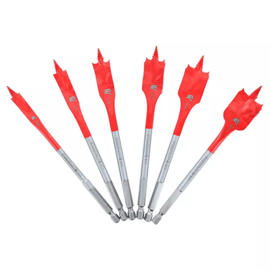 Diablo SPEEDemon Spade Bit Set - 3/8" x 1" - 6 pc