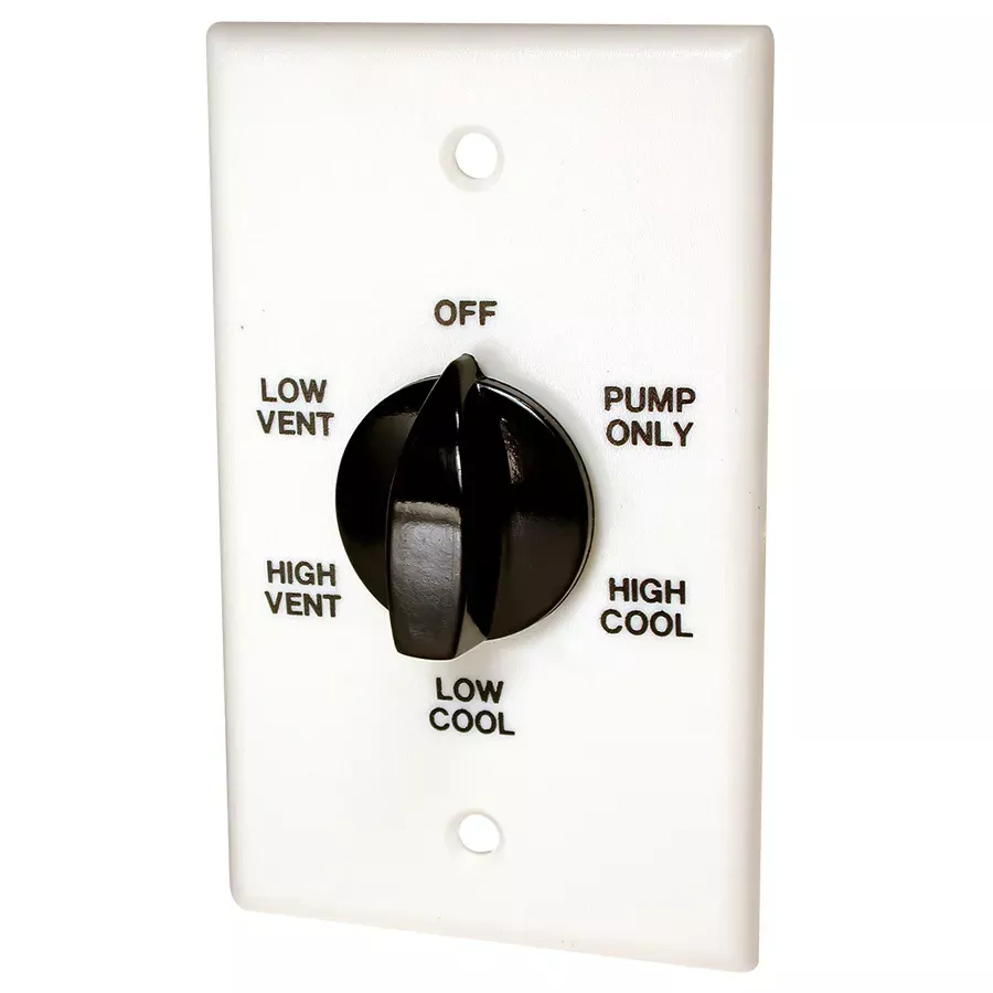 Dial Two Speed Cooler Wall Switch