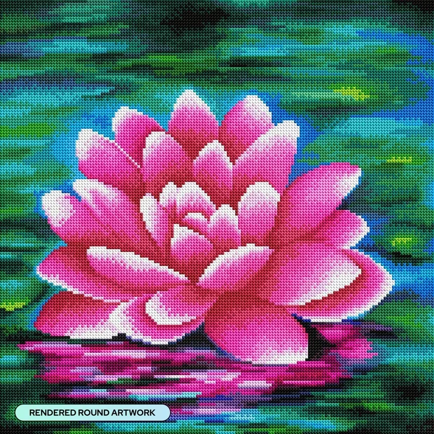 Diamond Art Club - Lotus Pond