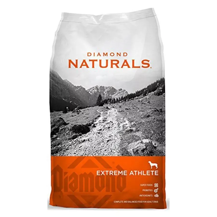Diamond Naturals Extreme Athlete Adult Dog Food Chicken & Rice Formula - 40 lbs