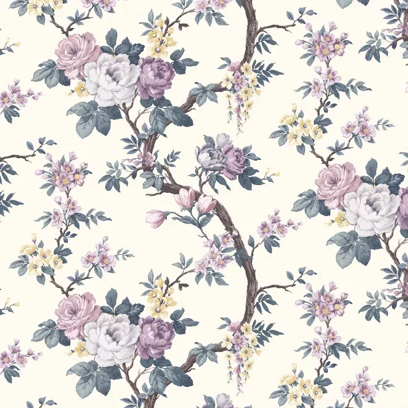 Ditsy Floral Lavender Wallpaper