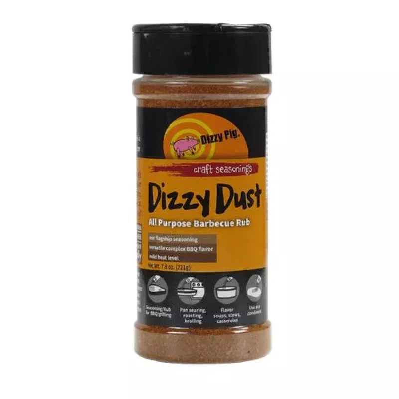 Dizzy Dust All-Purpose BBQ Seasoning – 8 oz