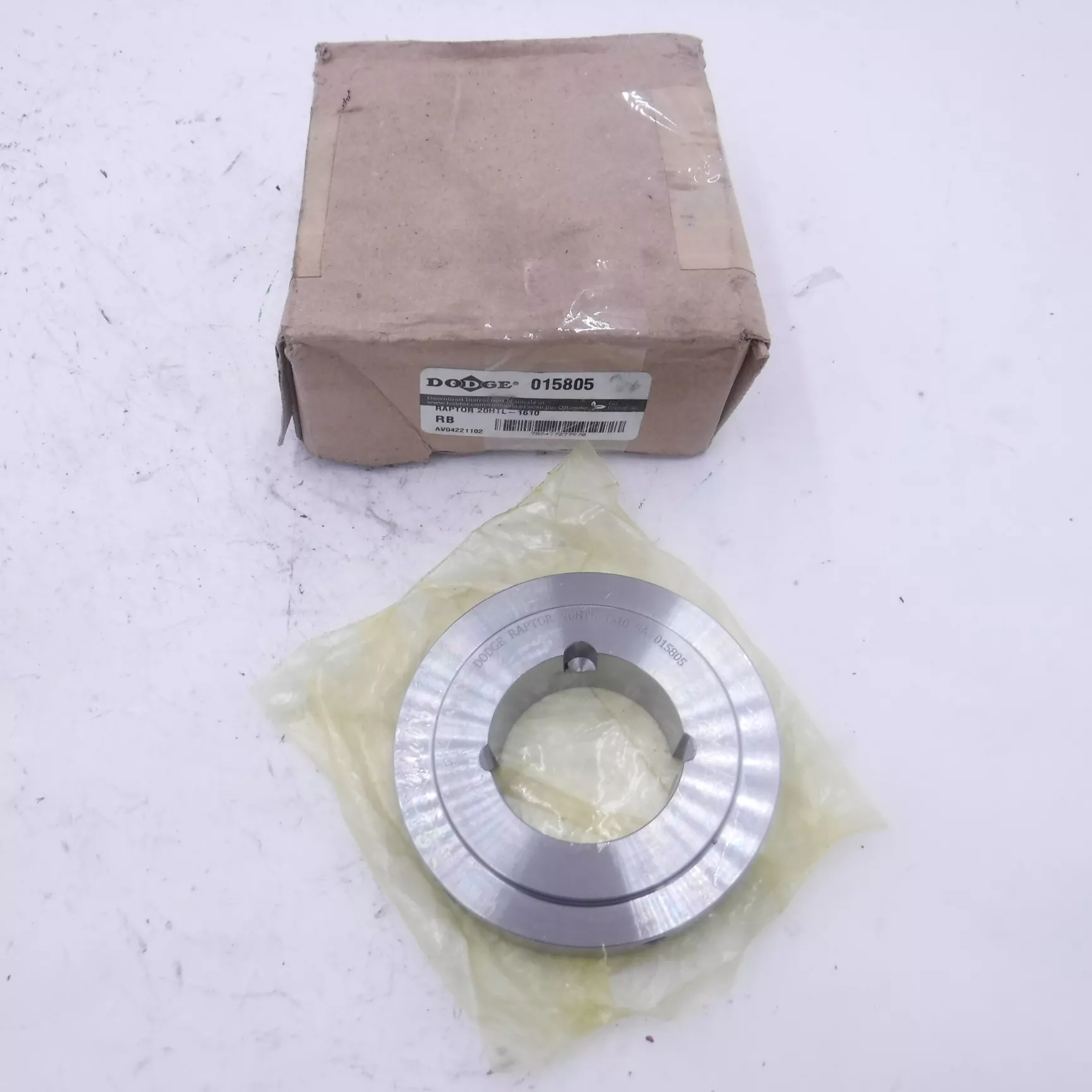 Dodge 015805 20HTL-1610 Tire Taper-Lock Bushed Raptor Coupling Hub