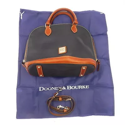 Dooney & Bourke Pebble Grain Zip Zip Satchel Black