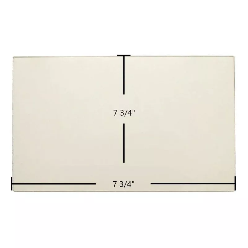 Dovetec 2045 Ceramic Glass Panel 7 3/4″ x 7 3/4″ (Part #DT-2045)