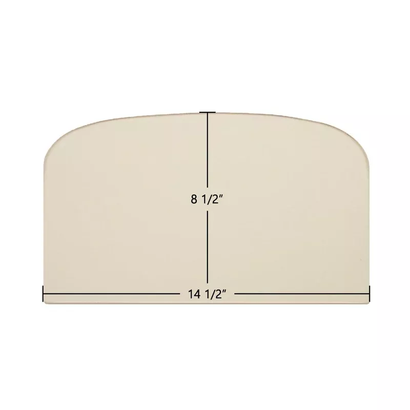 Dovre 400 Archtop Ceramic Glass Panel 14 1/2″ x 8 1/2″