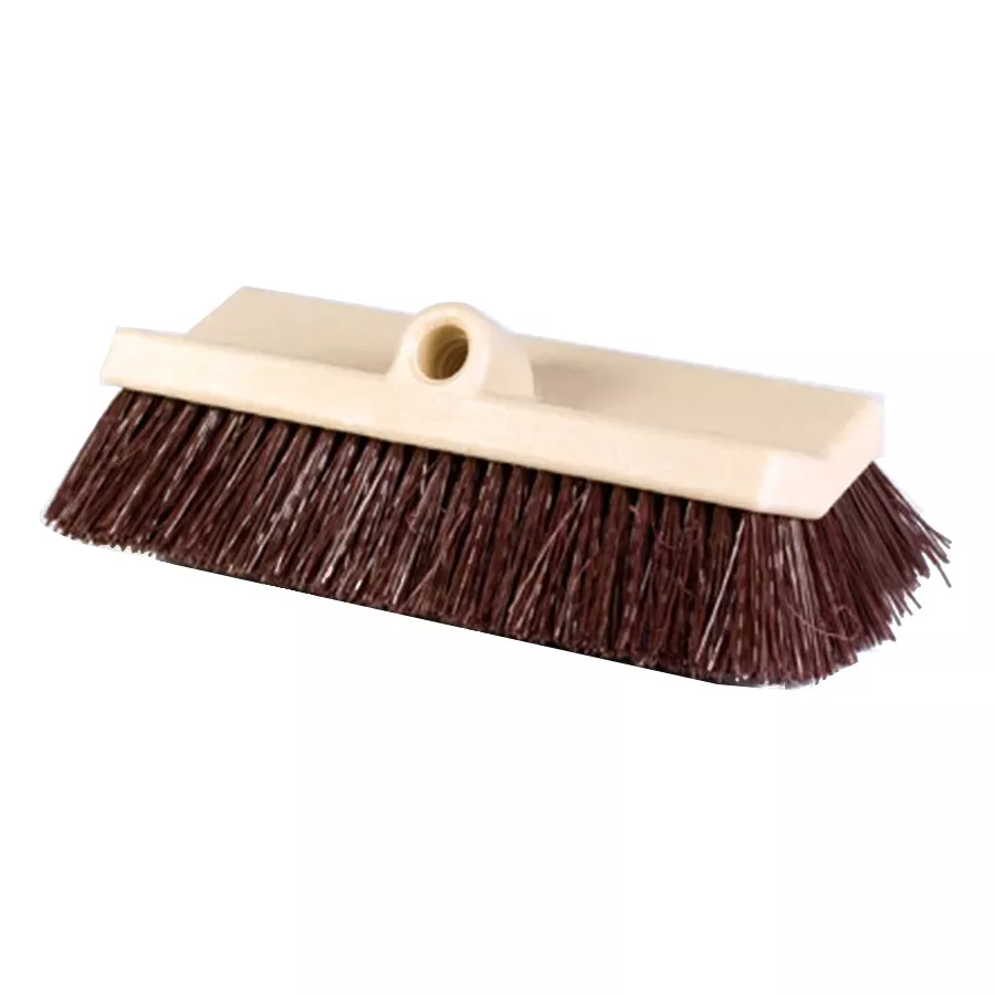 DQB Industries Bi-Level Deck Scrub Brush - 10"