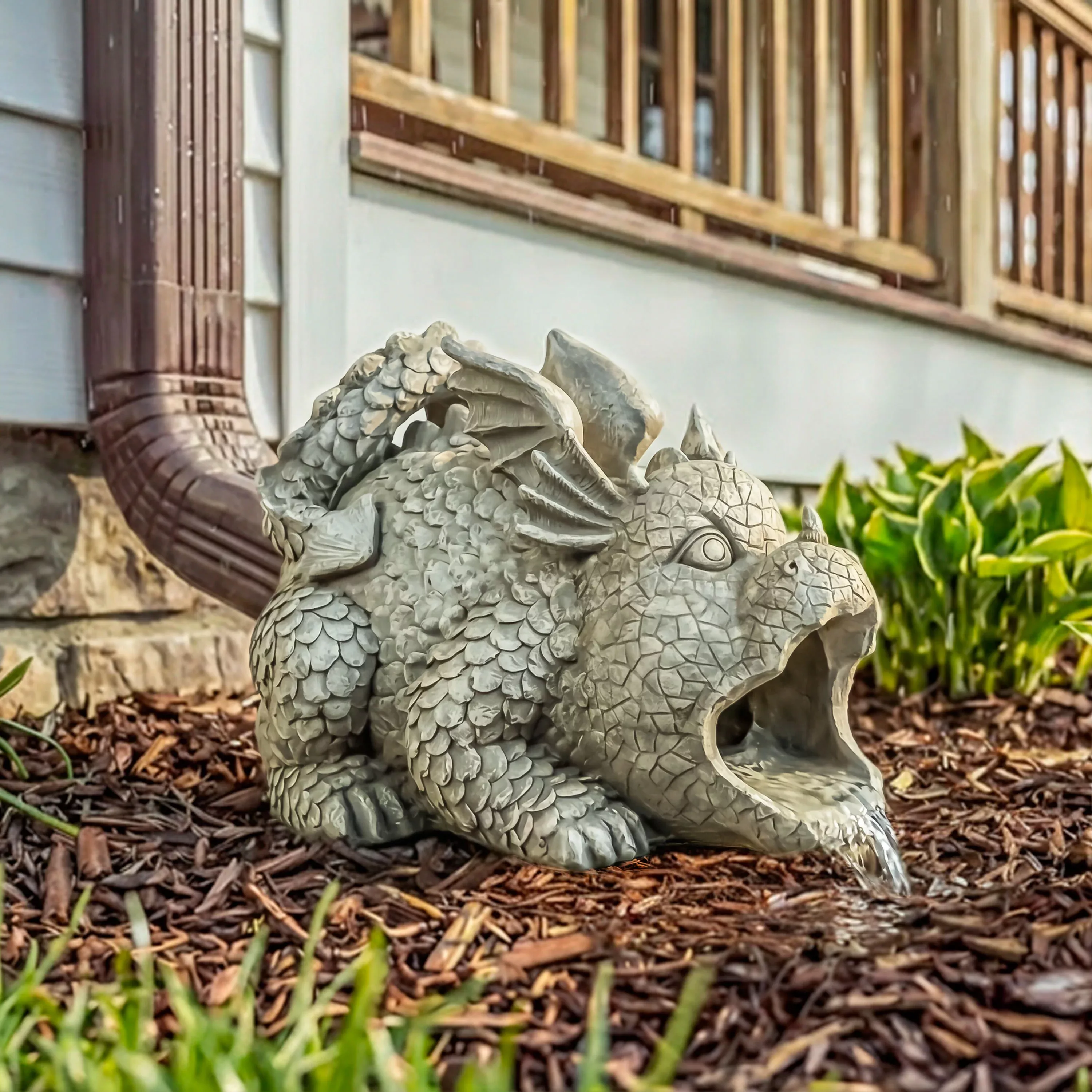 Dragon Resin Downspout