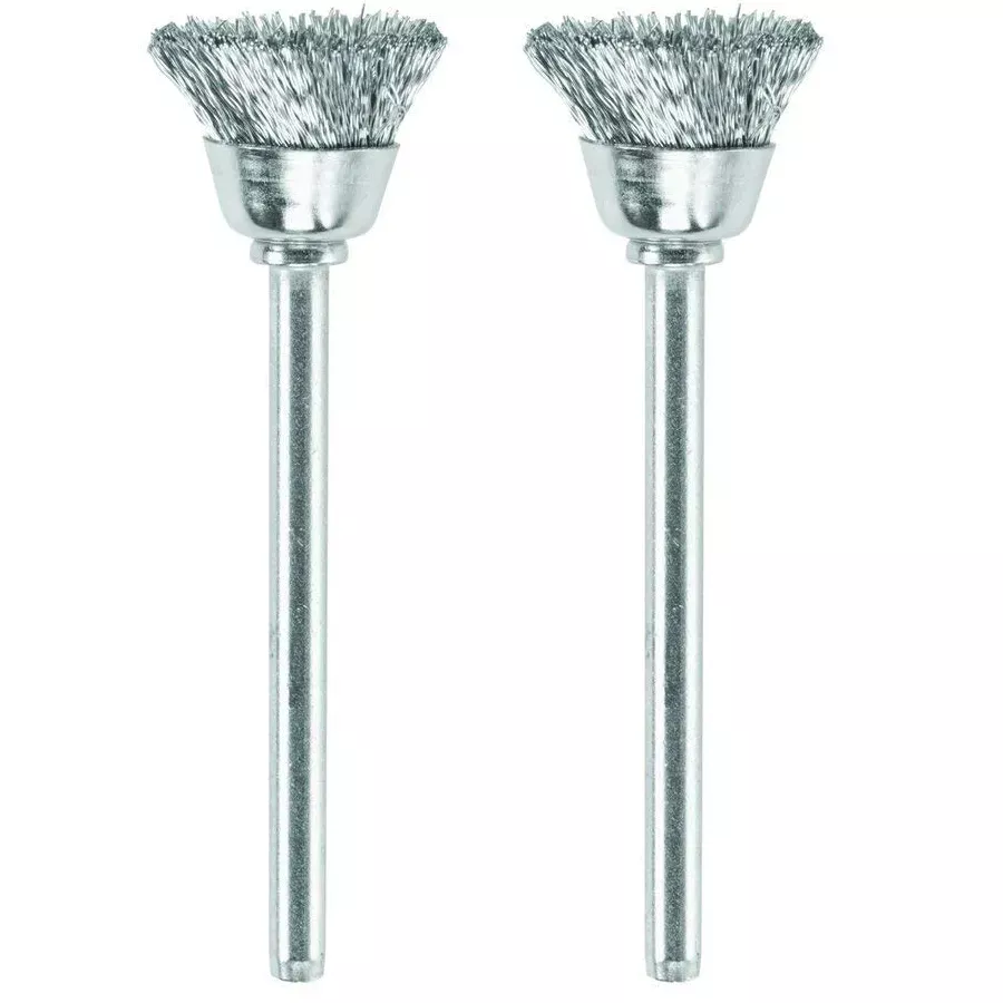 Dremel Carbon Steel Wire Brush - 2 pk