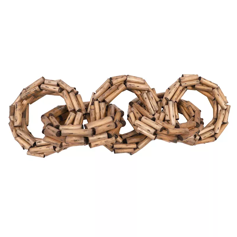Driftwood Chain Figurine, 16x5
