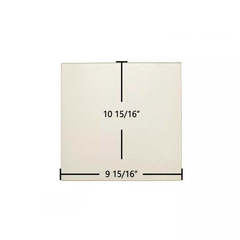 Drolet Compak Ceramic Glass Panel 9 15/16″ x 10 15/16″ Replacement (SE63002 / SE20207)