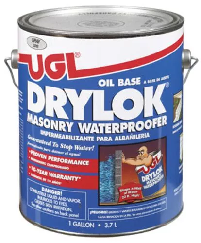 Drylok 20813 Masonry Waterproofer Oil Base Indoor, 1 Gallon