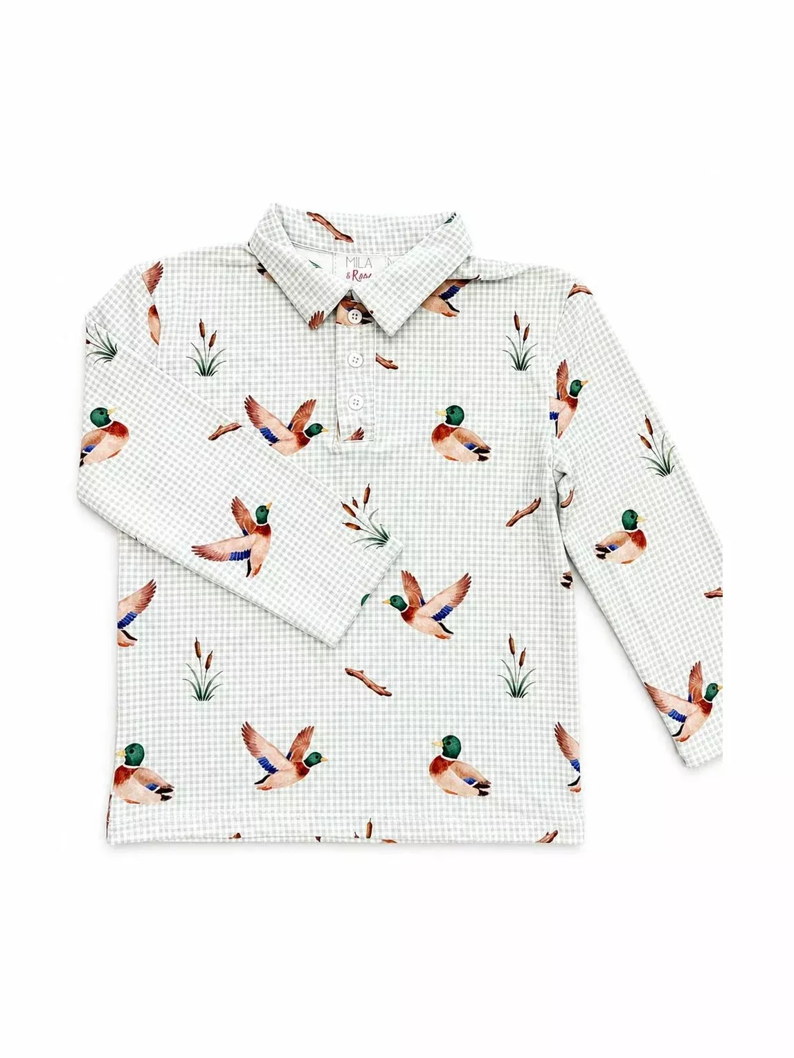 Duck Pond Long Sleeve Polo