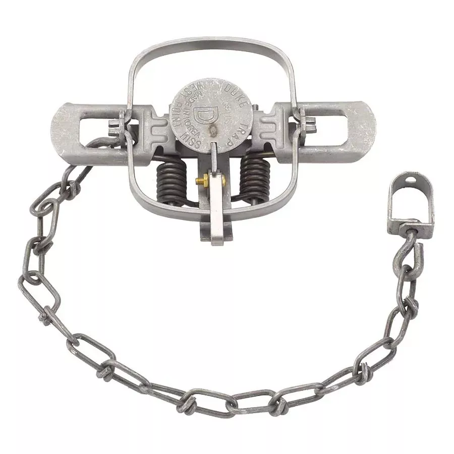Duke Traps Coil Spring Animal Trap - # 1 CS - 4"