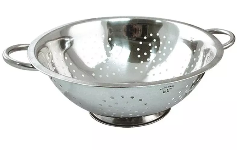 Dura-Kleen 3105 Colander, Stainless Steel