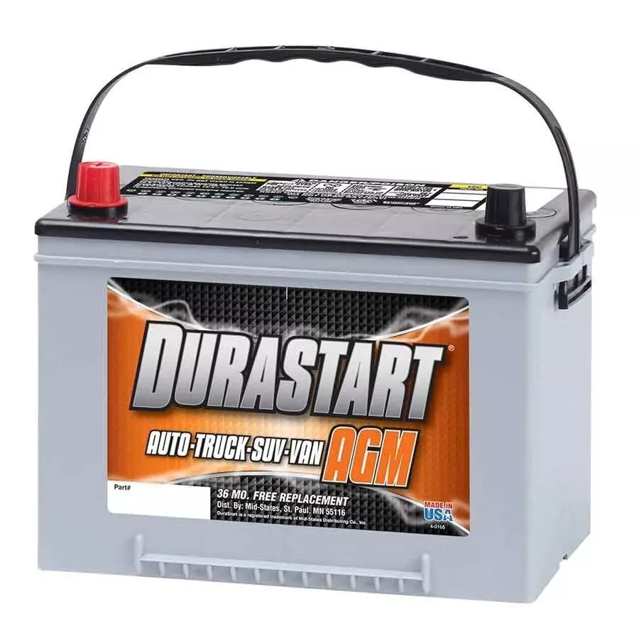 Durastart AGM Automotive Battery - AGM34-1 - CCA 775