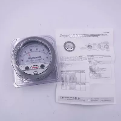 Dwyer 605 Series 605-0 Magnehelic Differential Pressure Indicating Transmitter