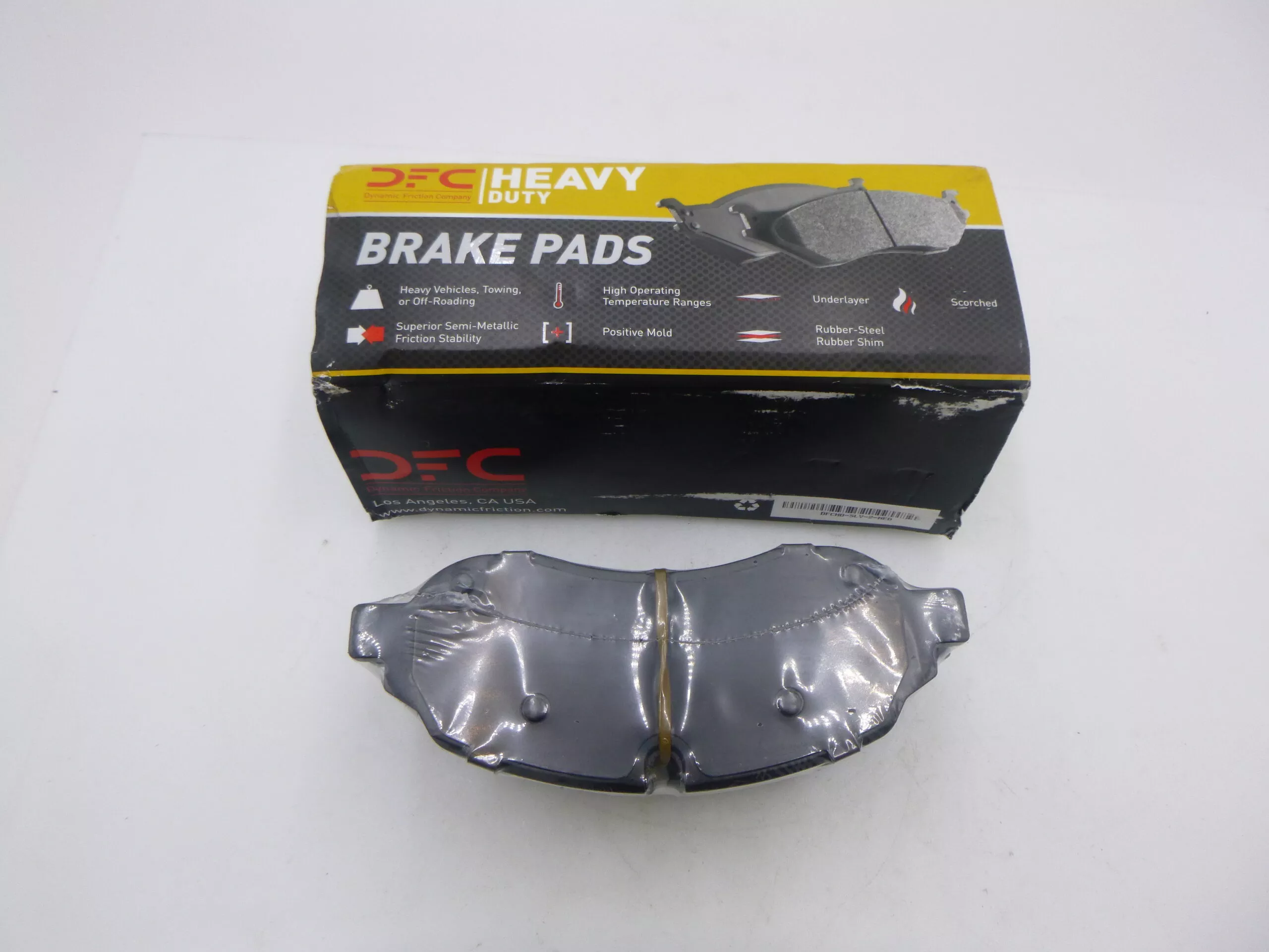 Dynamic Friction Company1214-1774-00 Heavy Duty Brake Pads Semi Metallic