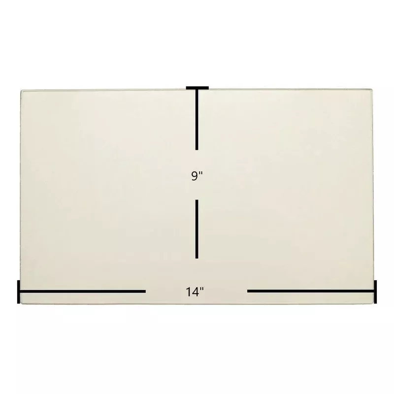 Earth Stove 101 105 701 705 C202B 102B C201 C202 C205 Ceramic Glass Panel 14″ x 9″ Replacement (G100-7)