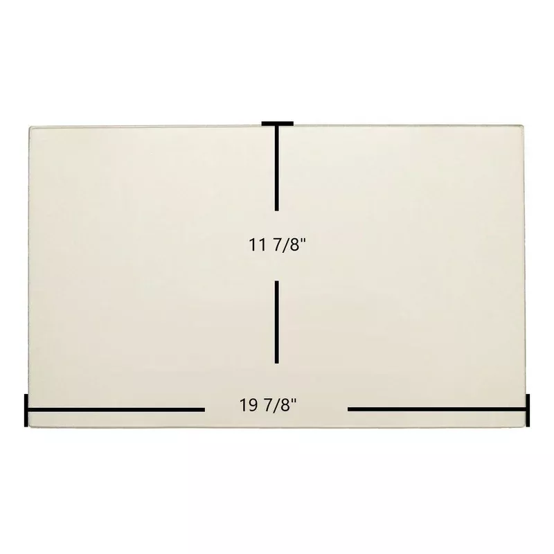 Earth Stove C200 Ceramic Glass Panel | 19 7/8″ x 11 7/8″ | Part #C200