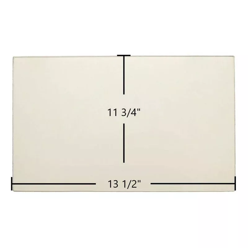EasyFire EF5001U-B Ceramic Glass Panel | 13 1/2″ x 11 1/4″ | Part #110499