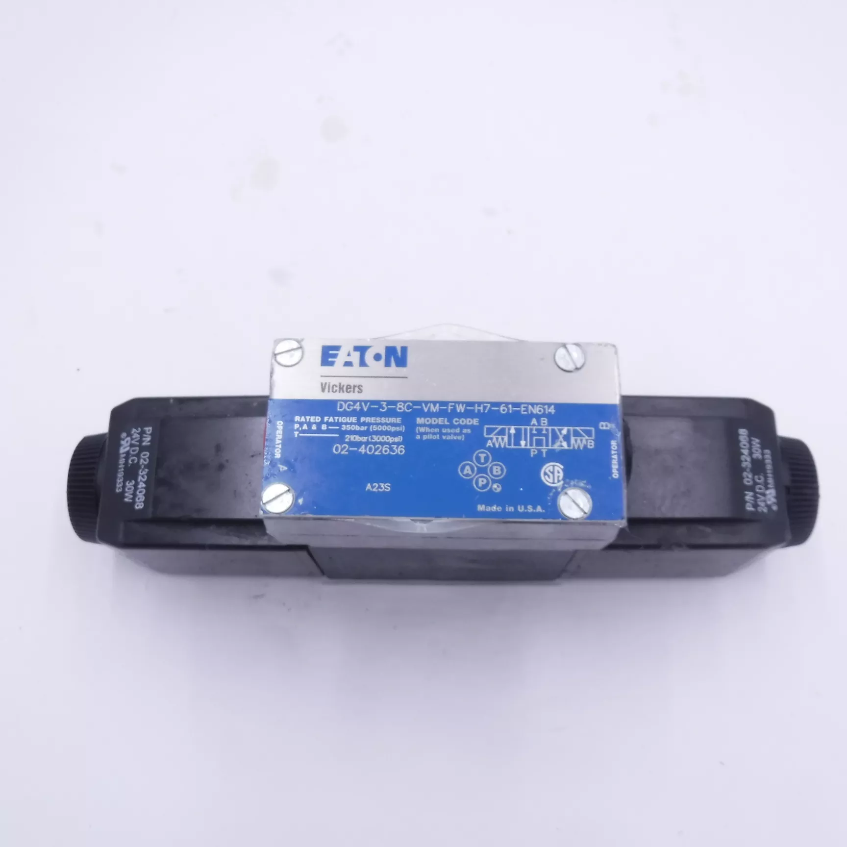 Eaton Vickers DG4V-3 61 Design Directional Control Valve Single Stage 02-402636