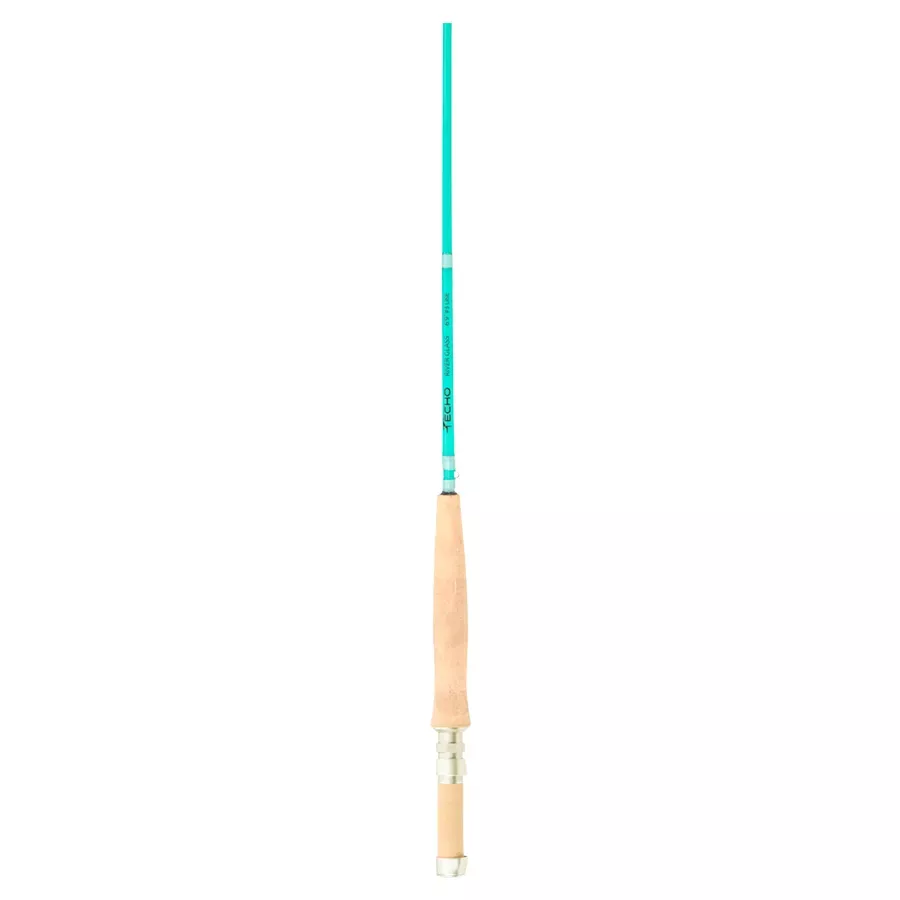 Echo River Glass Fly Rod - 7'6" - 4 wt - Maroon
