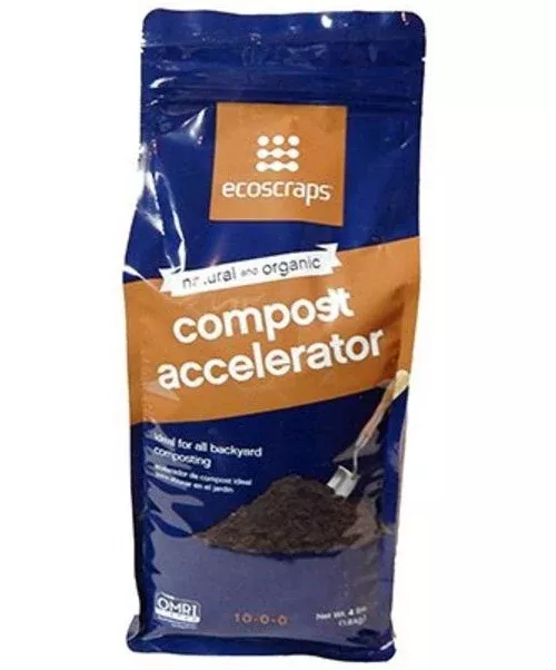EcoScraps CA15IN4001 Natural & Organic Compost Accelerator, 4 lbs