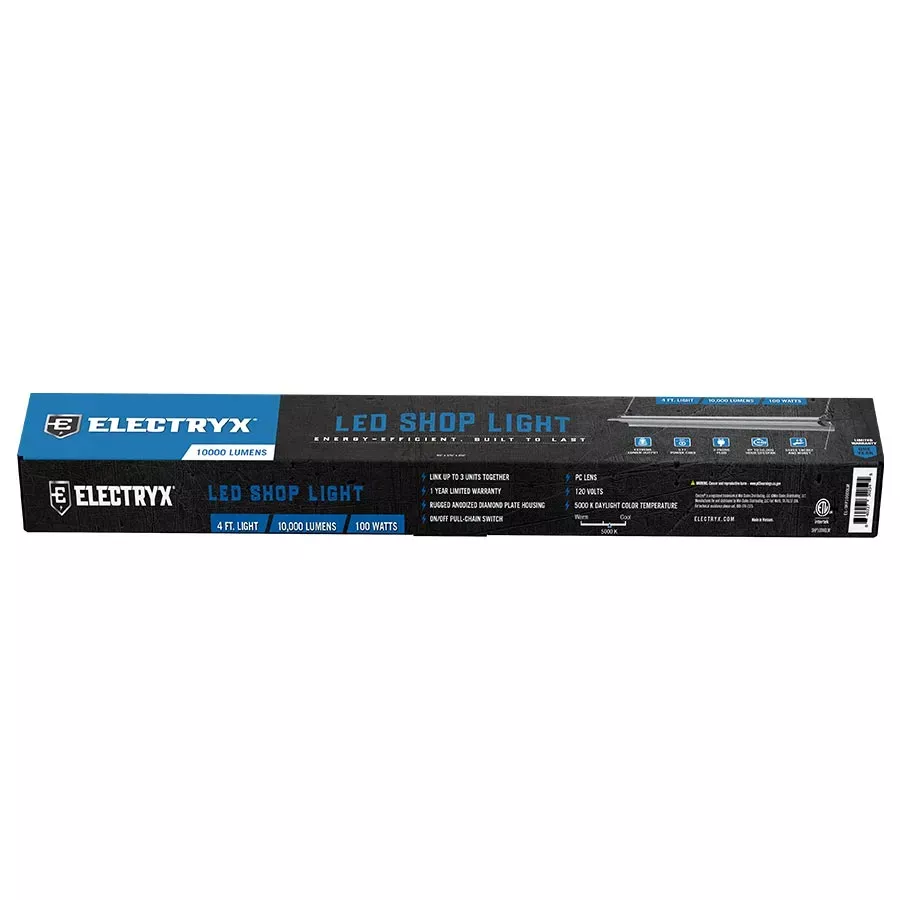 Electryx LED Shop Light - 10000LM - 4'