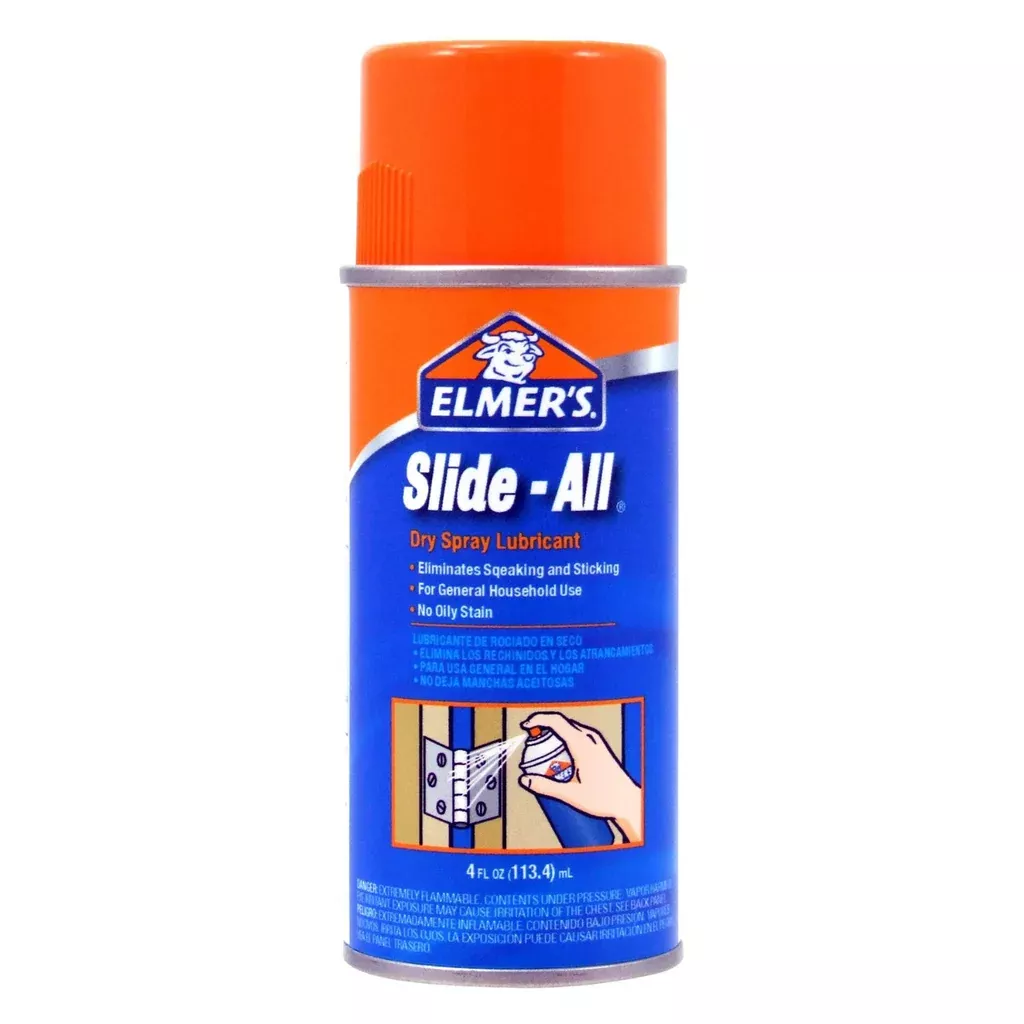 Elmers E-450 Slide-All Dry Spray Lubricant, 4 Oz