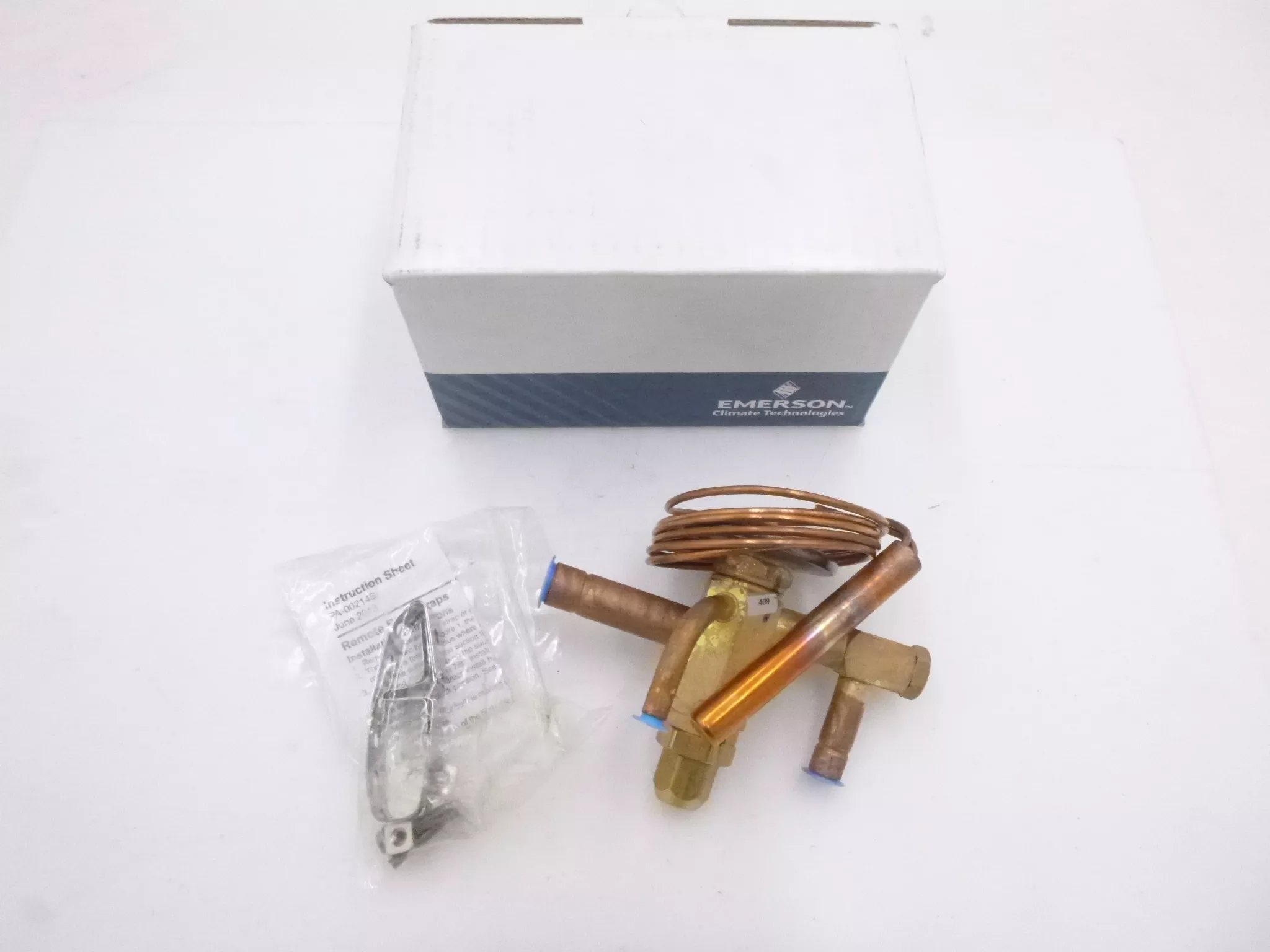 Emerson HFESC3HC Thermal Expansion Valve 3 tons 3/8″ ODF inlet x 1/2″ ODF outlet
