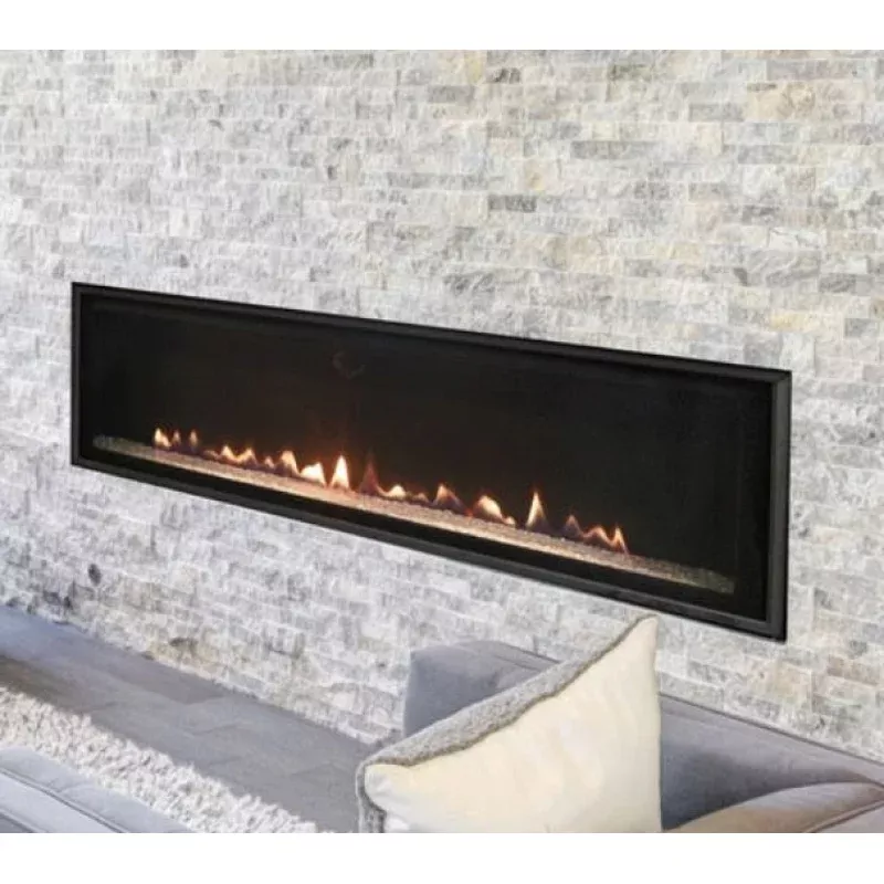 Empire 46 Loft Natural Gas Direct Vent Linear Fireplace DVLL46BP70N