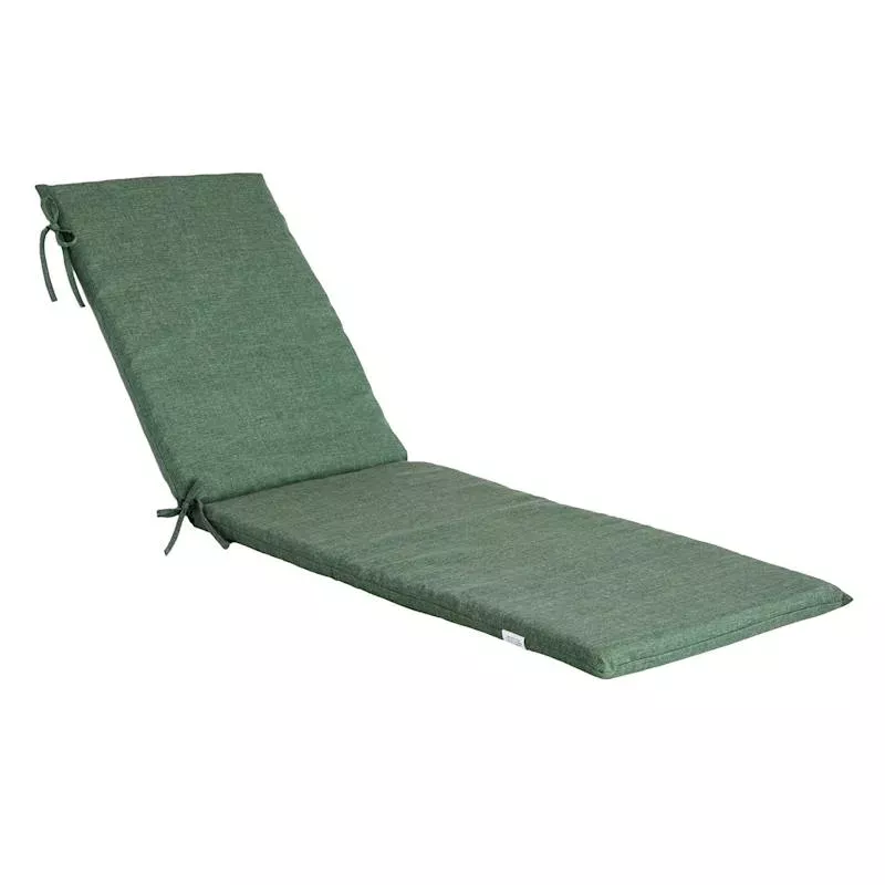 Endive Green Premium Outdoor Chaise Lounge Cushion