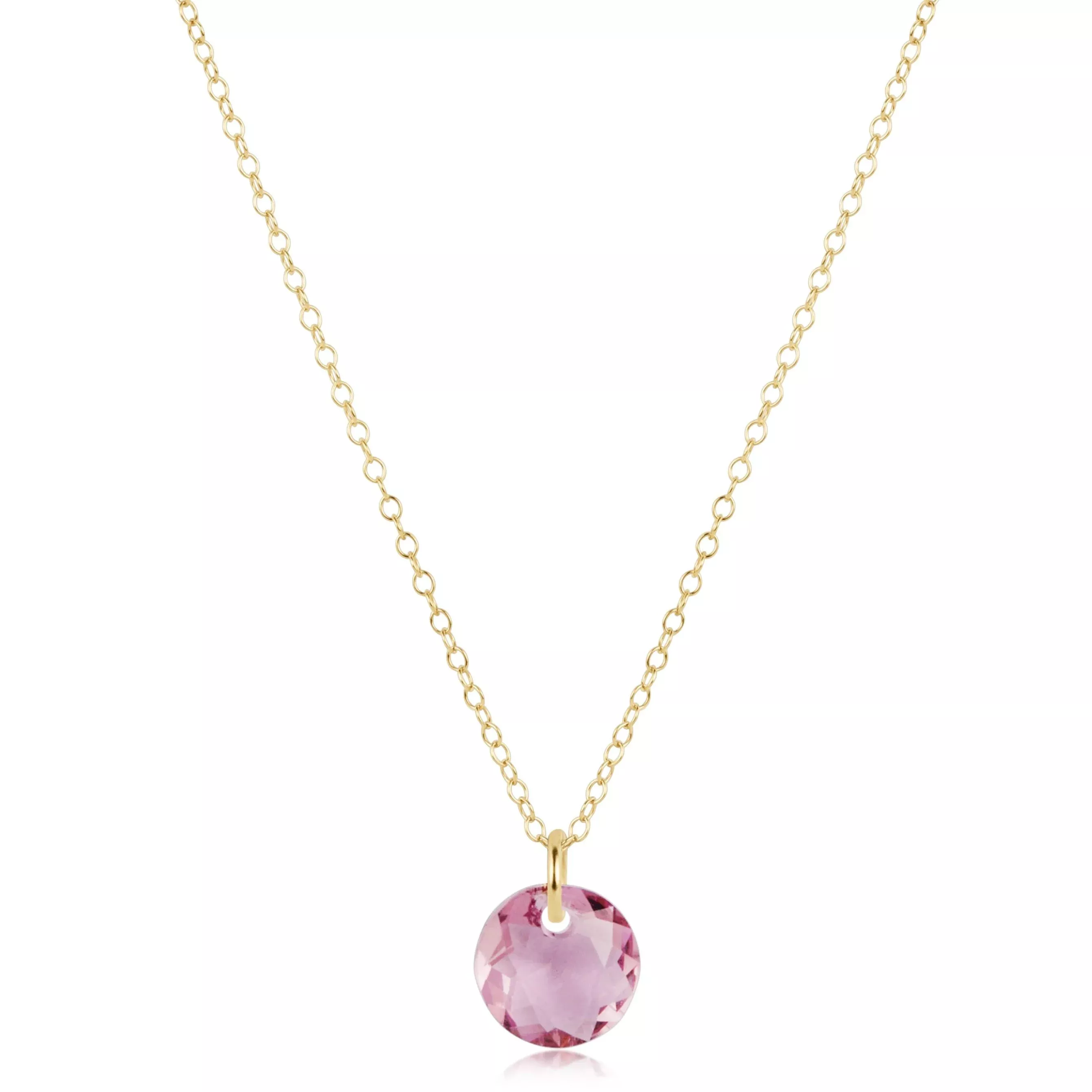 enewton - 16" Necklace Gold Reflection Small Charm, 02