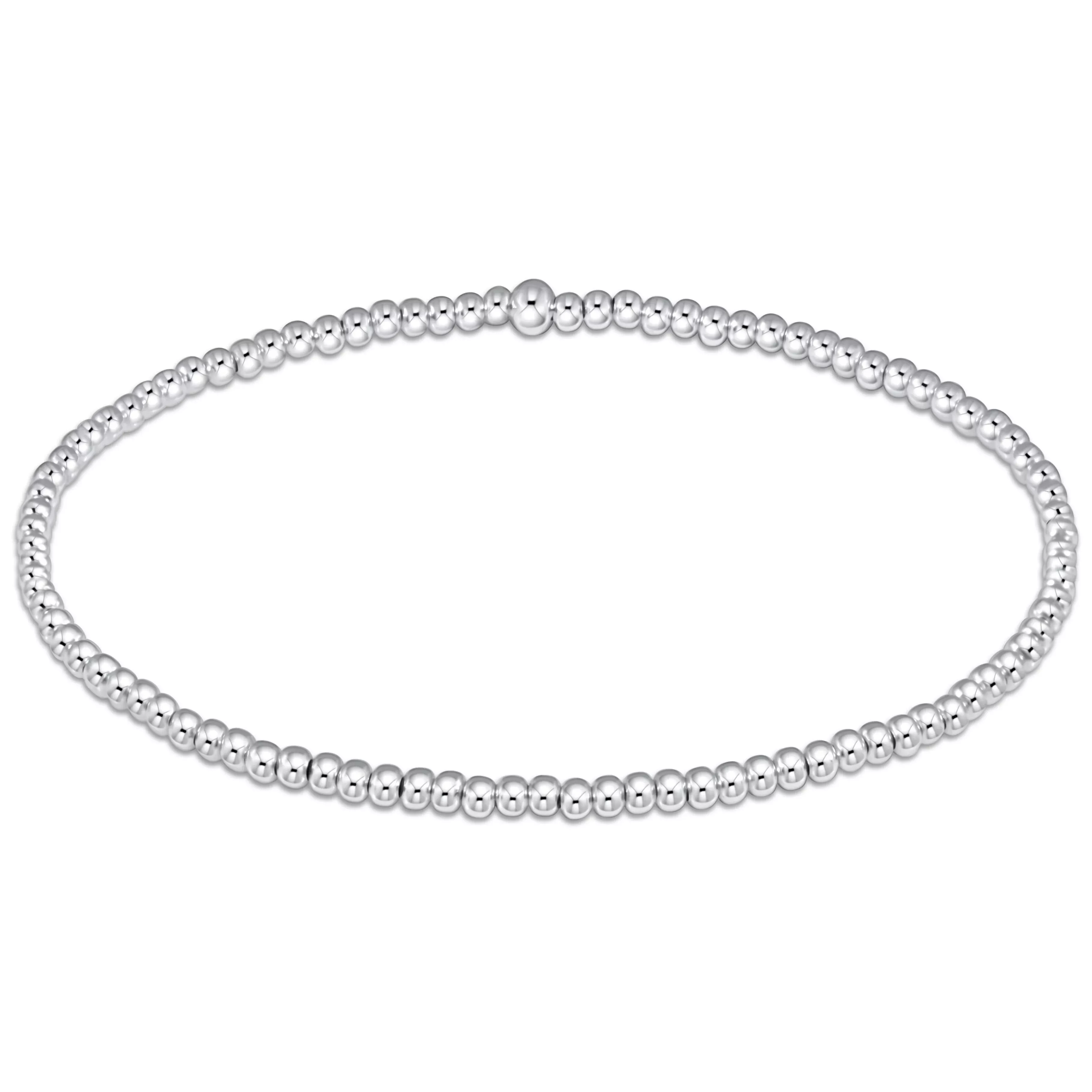 enewton - Classic Sterling 2mm Beaded Bracelet