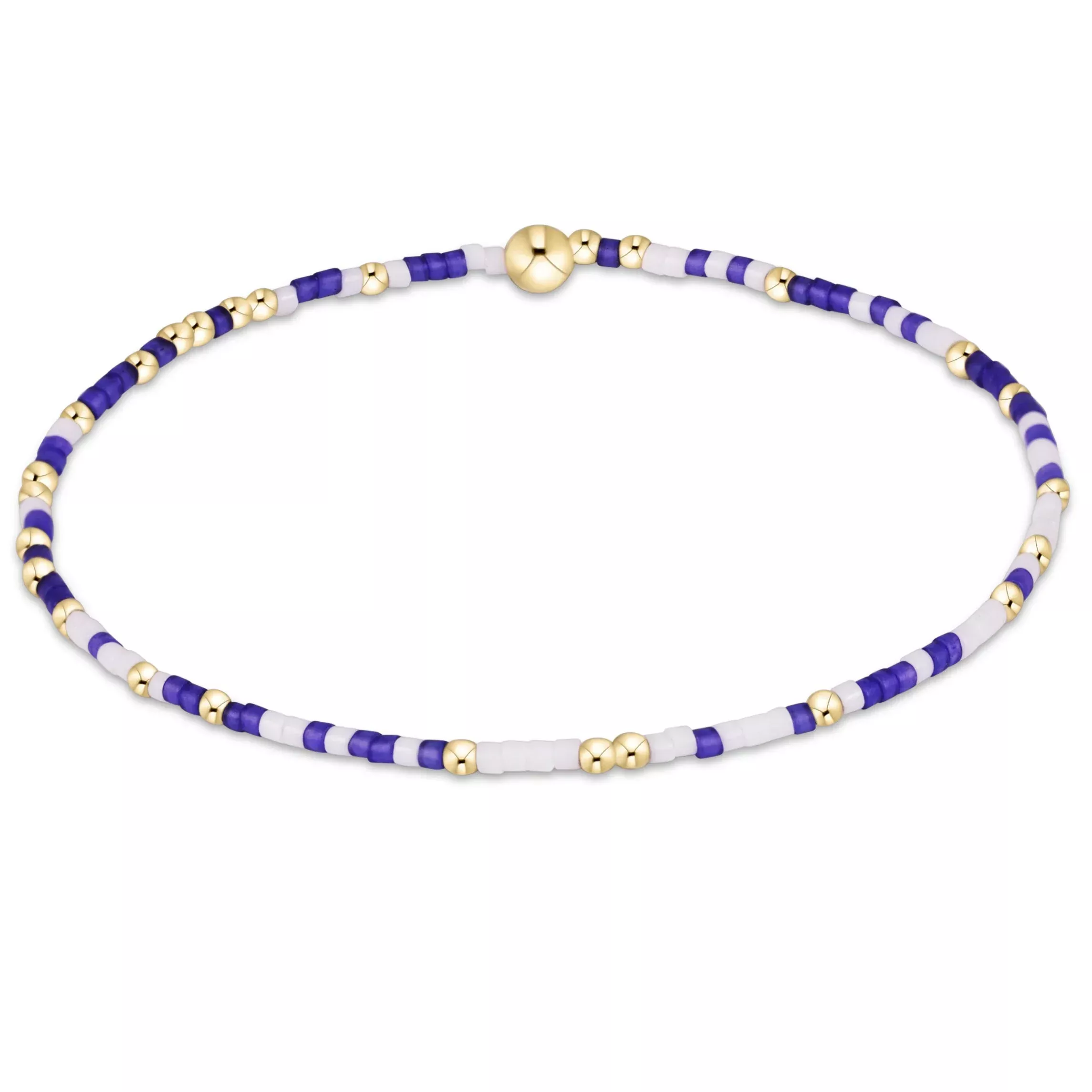 enewton - Extends Gameday Hope Unwritten Bracelet, Purple & White