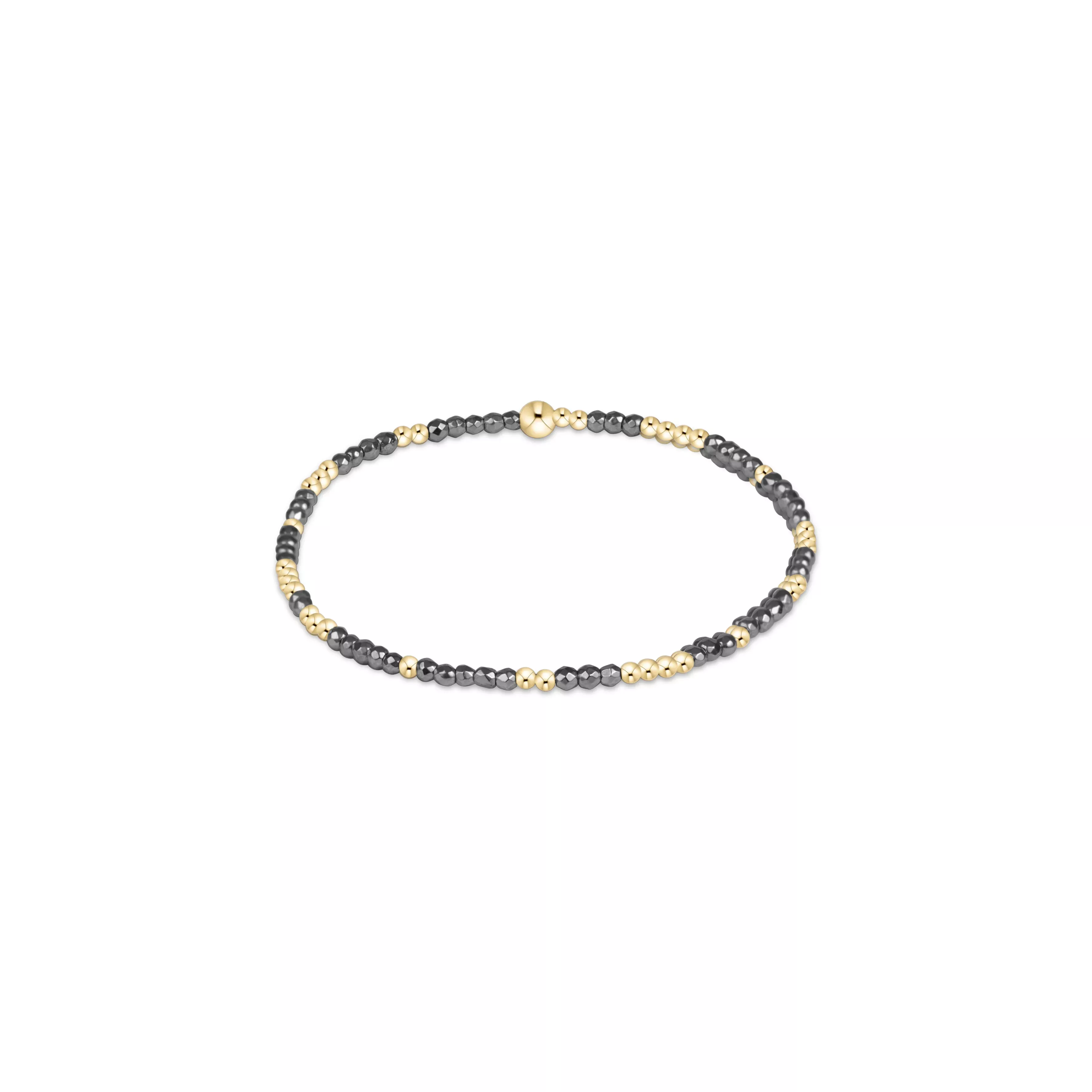 enewton - Extends Hope Unwritten Silver Faceted Hematite 2mm