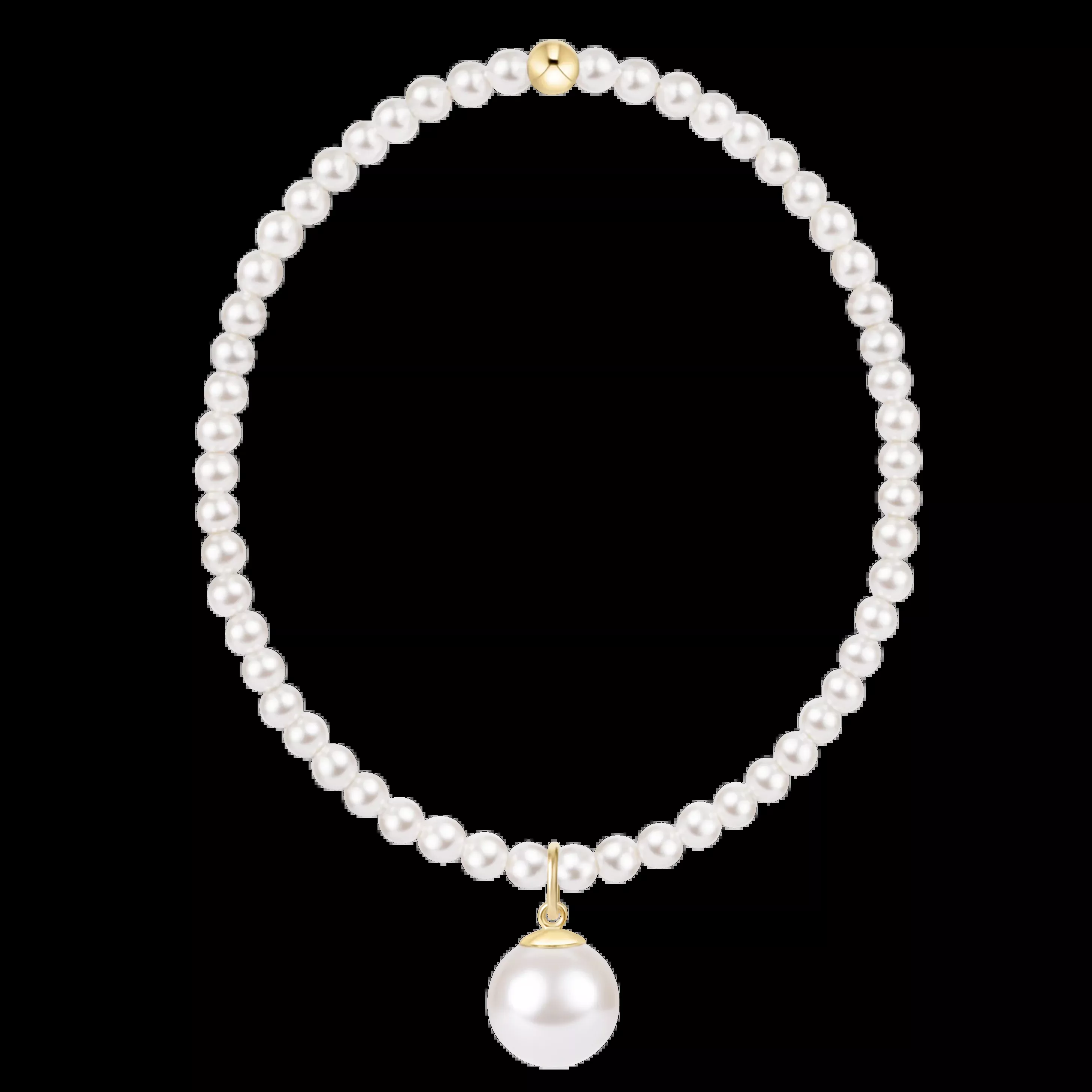 enewton - Extends Pearl 3mm Bracelet, Classic Pearl 10mm Charm