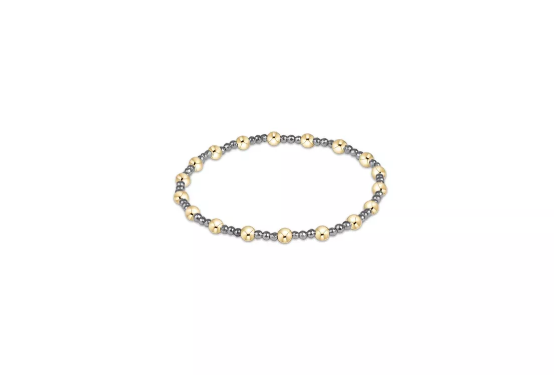 enewton - Extends Sincerity Silver Faceted Hematite 2mm Bracelet