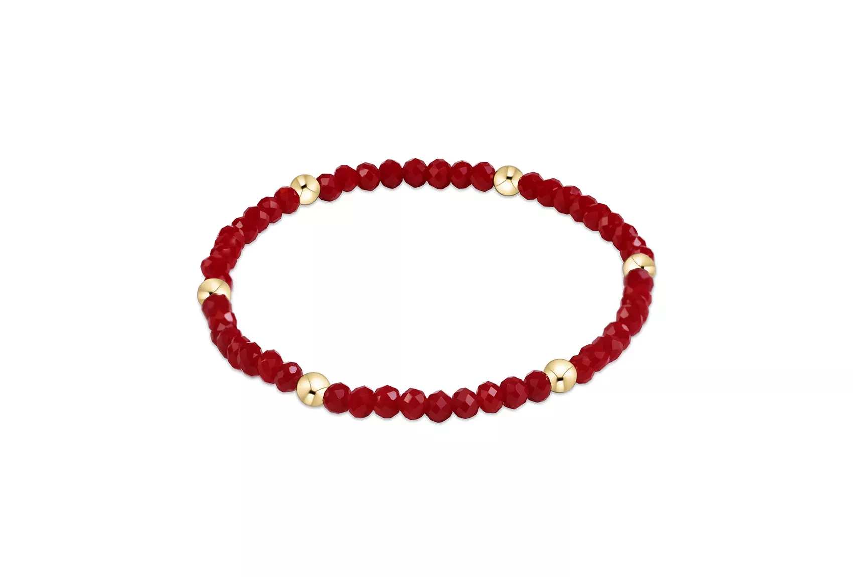 enewton - Gameday Flirty Presence Bracelet, Crimson