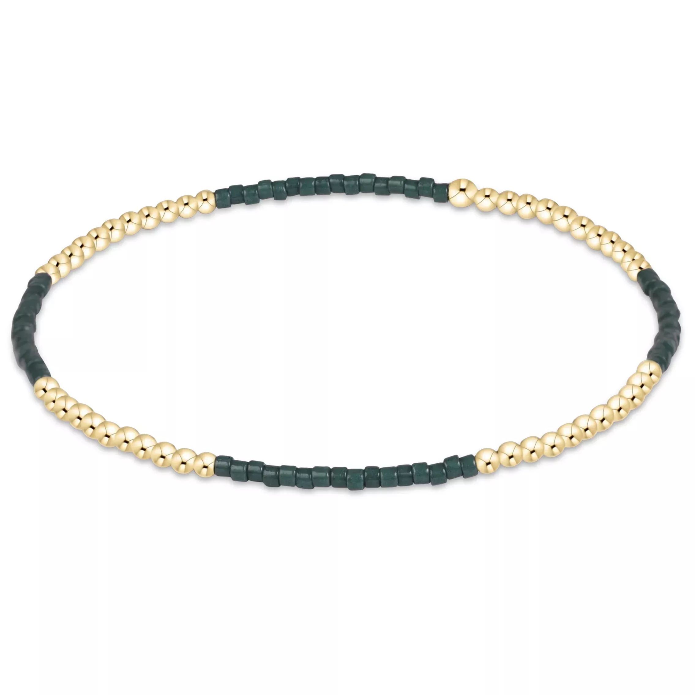 enewton - Gameday Hope Blissful Bracelet, Dark Green