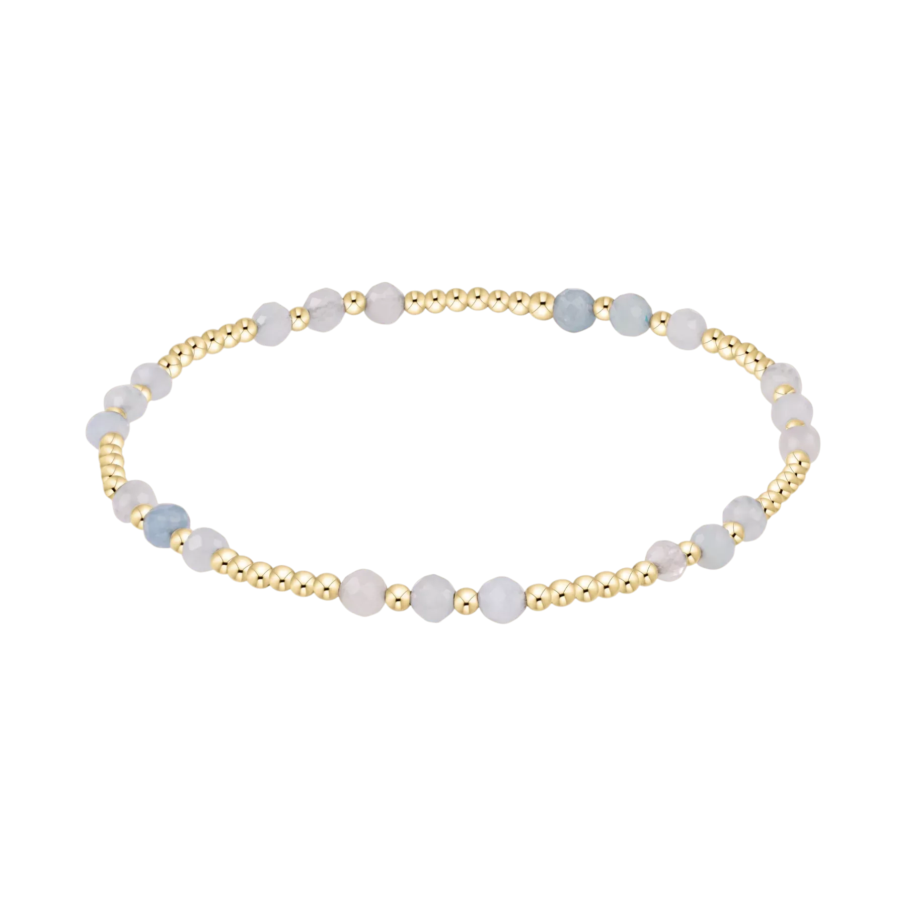enewton - Joy Gem 3mm Bracelet, Aquamarine