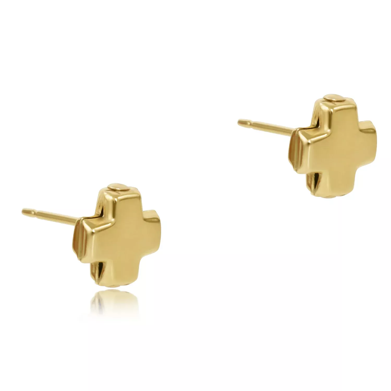 enewton - Signature Cross Gold Stud, Gold