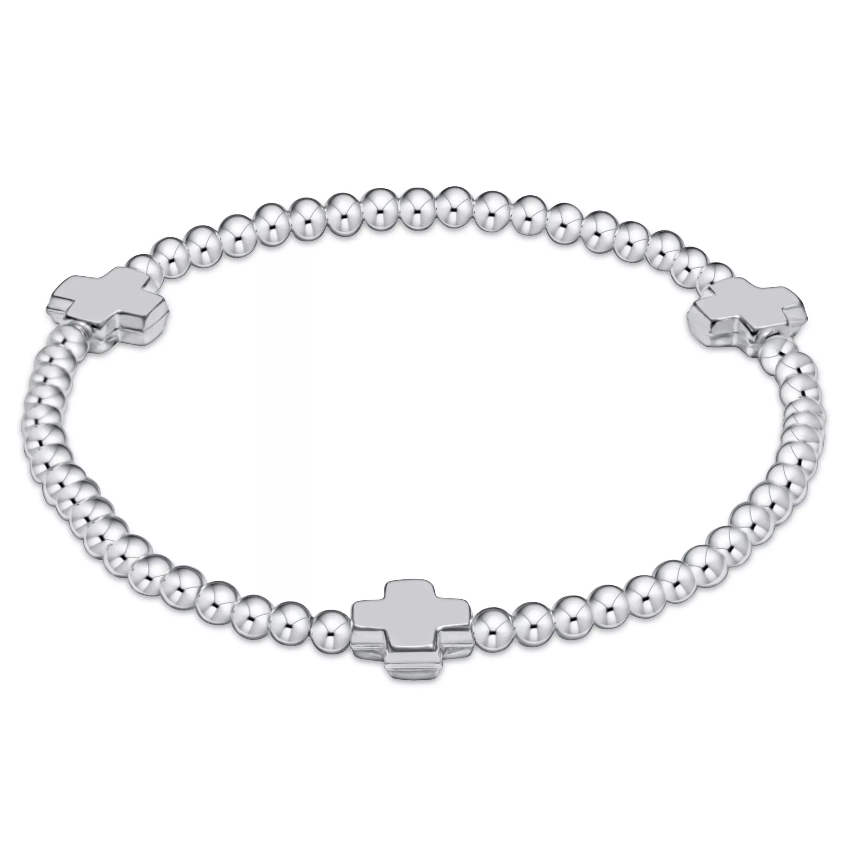 enewton - Signature Cross Sterling 3mm Bracelet