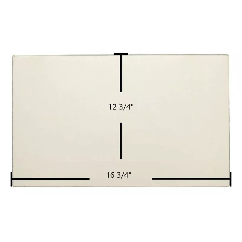 England’s Stove Works Glass Panel (16 3/4″ x 12 3/4″) | Models 15-SSW01 50-SHsSW01 50-TRSSW01 | OEM Part #AC-G50