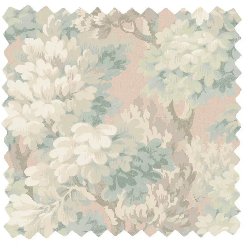 Ennerdale Rustic Rose Linen Fabric