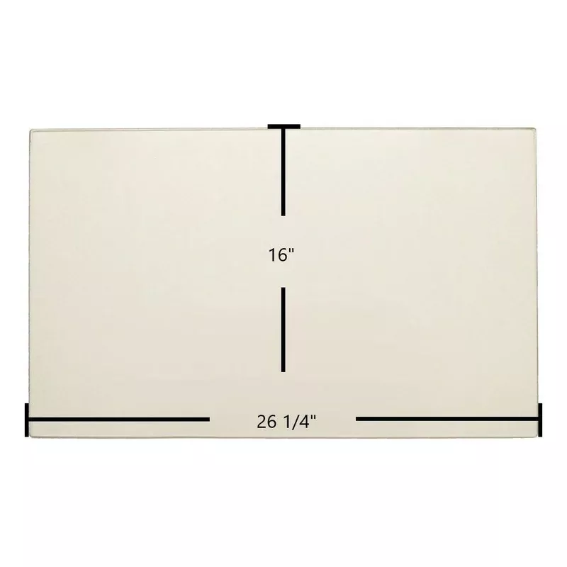 Enviro E30 Ceramic Glass Panel OEM Replacement (16″ x 26 1/4″) | Part #50-2506